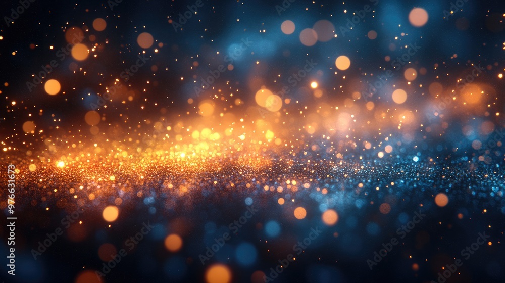 Stunning Abstract Orange and Blue Bokeh Lights Creating a Vivid Atmosphere for Artistic Backgrounds Stunning Abstract Orange and Blue Bokeh Lights Creating a Vivid Atmosphere for Artistic Backgrounds