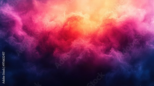 Abstract Watercolor Gradient Background with Smooth Transitions for Creative Design Projects