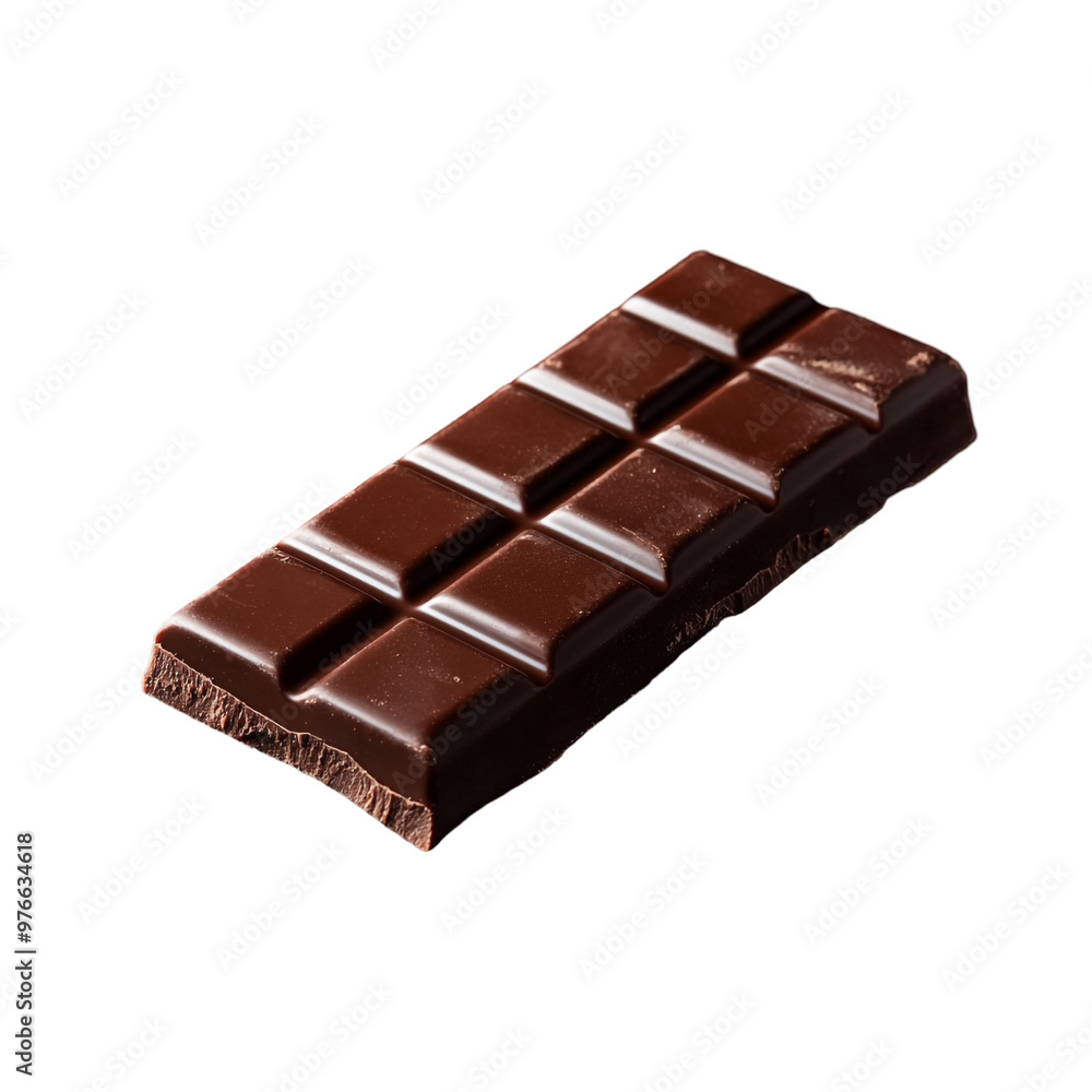 chocolate against an isolated transparent background chocolate against an isolated transparent background