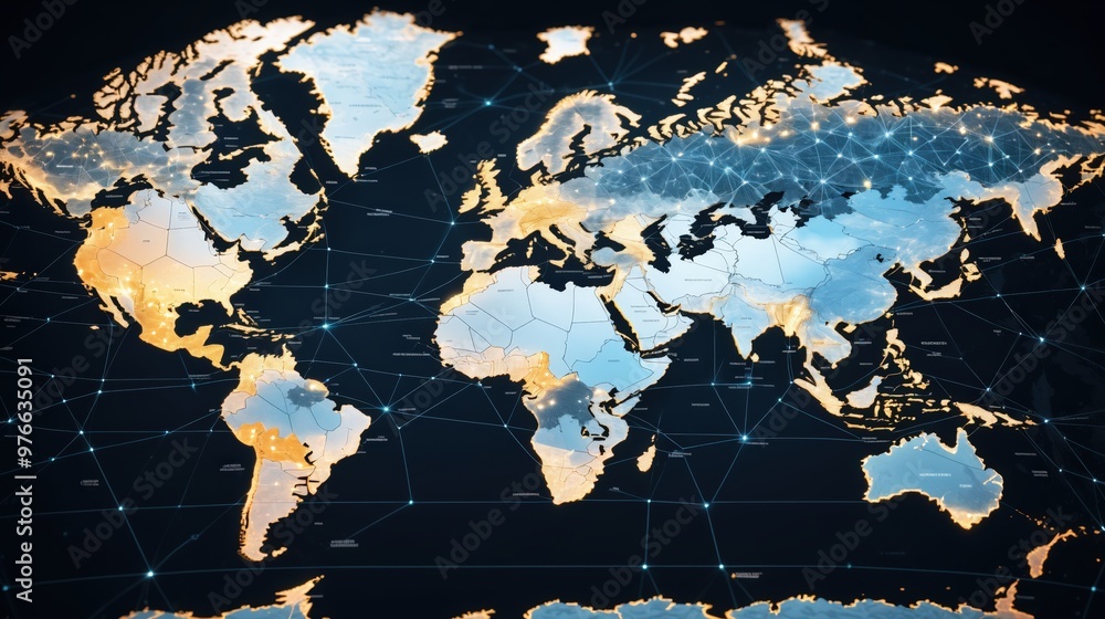 communication concept with globe and world map communication concept with globe and world map