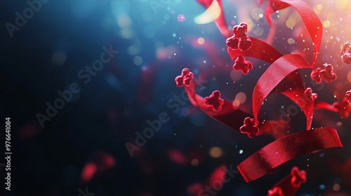 World AIDS Day Background Concept. With Copy Space