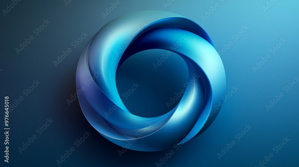 Dynamic round shape with an abstract modern graphic design element. Features a geometric symbol with a colorful gradient blend, presenting a creative vector template. Includes an impossible circle. Dynamic round shape with an abstract modern graphic design element. Features a geometric symbol with a colorful gradient blend, presenting a creative vector template. Includes an impossible circle.