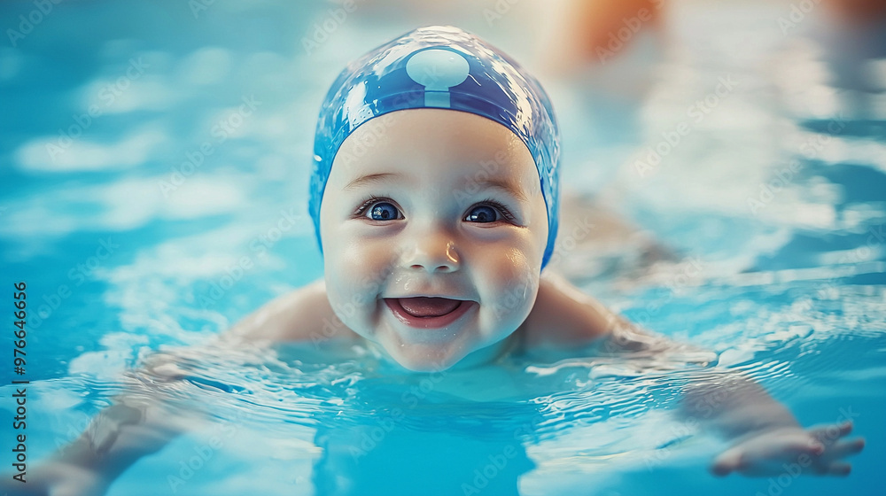 Happy Baby Swimming Happy Baby Swimming
