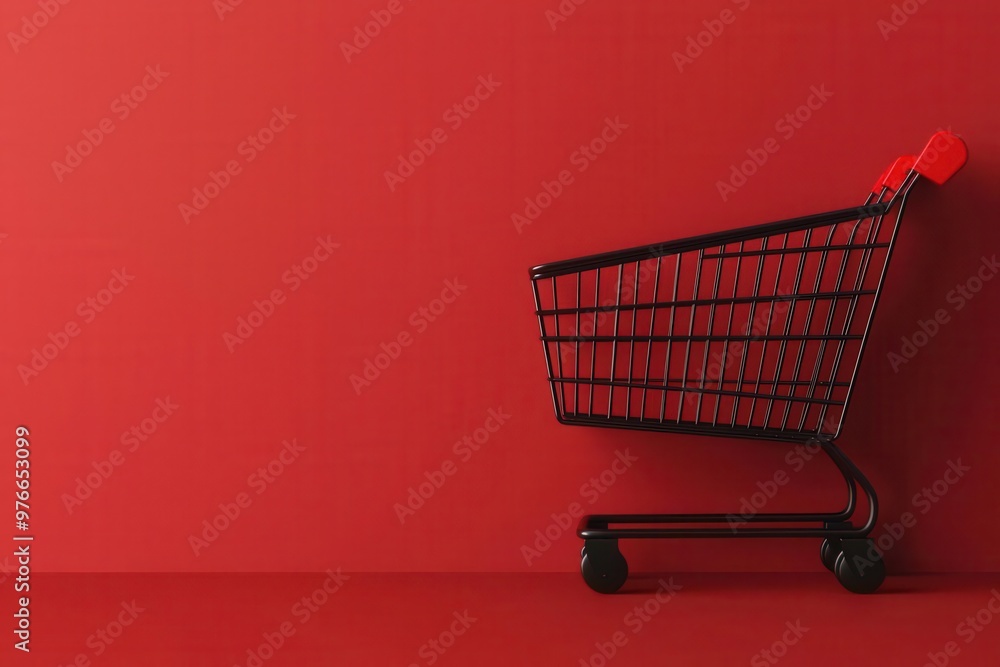 Black Friday online cart with Last Chance stock alert, bold and dynamic interface, intense colors, retail rush atmosphere, urgency in checkout Black Friday online cart with Last Chance stock alert, bold and dynamic interface, intense colors, retail rush atmosphere, urgency in checkout