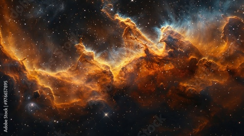 Captivating View of the North America Nebula in Astounding Astrophotography - NGC C