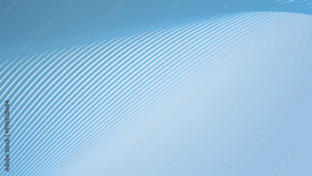 Baby Blue abstract background with stripes curve lines for backdrop or presentation Baby Blue abstract background with stripes curve lines for backdrop or presentation