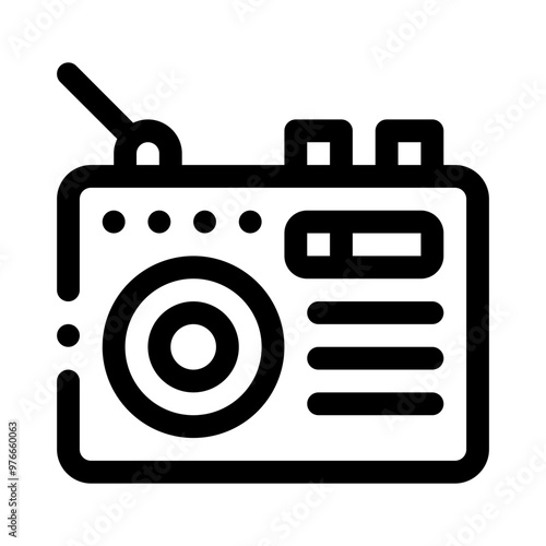 broadcast line icon