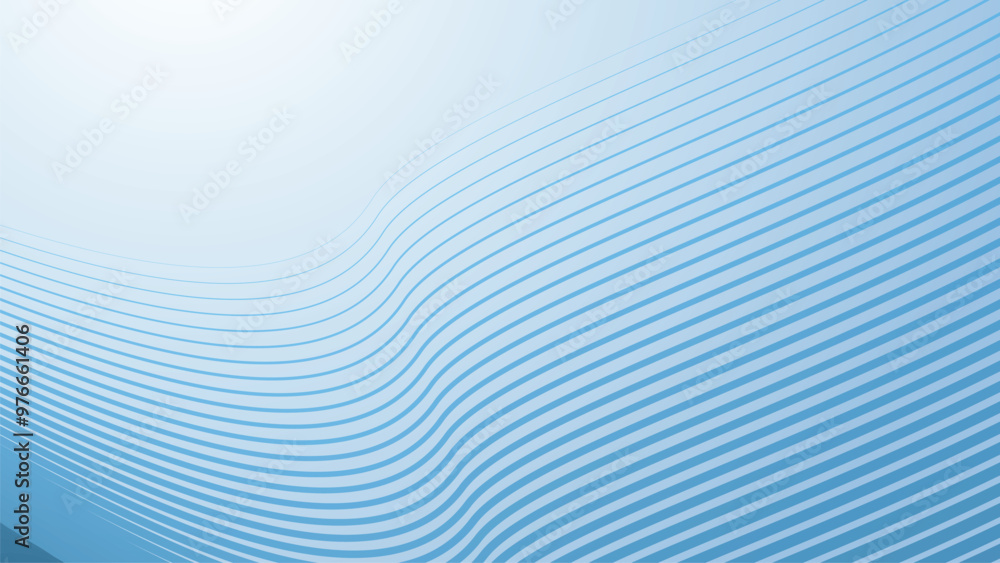Baby Blue abstract background with stripes curve lines for backdrop or presentation Baby Blue abstract background with stripes curve lines for backdrop or presentation