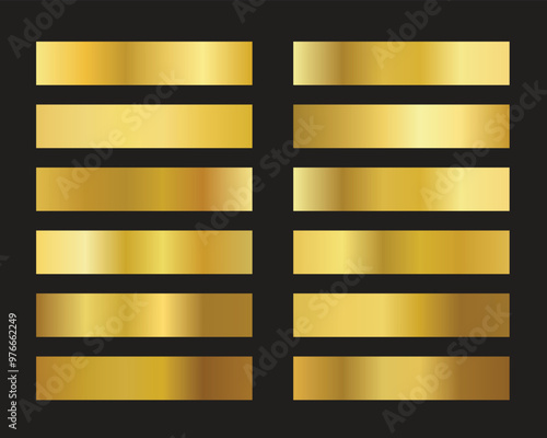 vector golden squares collection