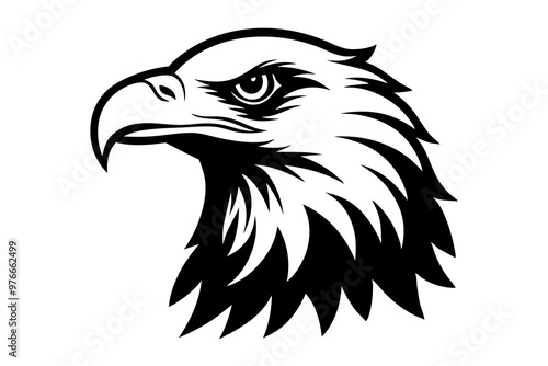 eagle head vector