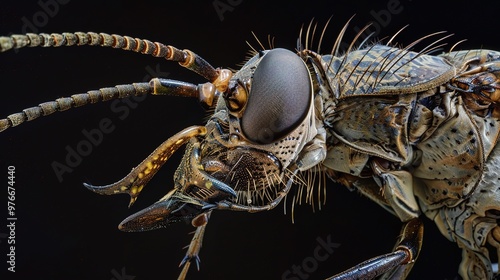 Dobsonfly close up wallpaper photo