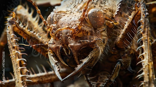 dobsonfly close up wallpaper photo