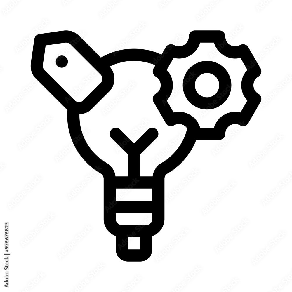brand line icon brand line icon