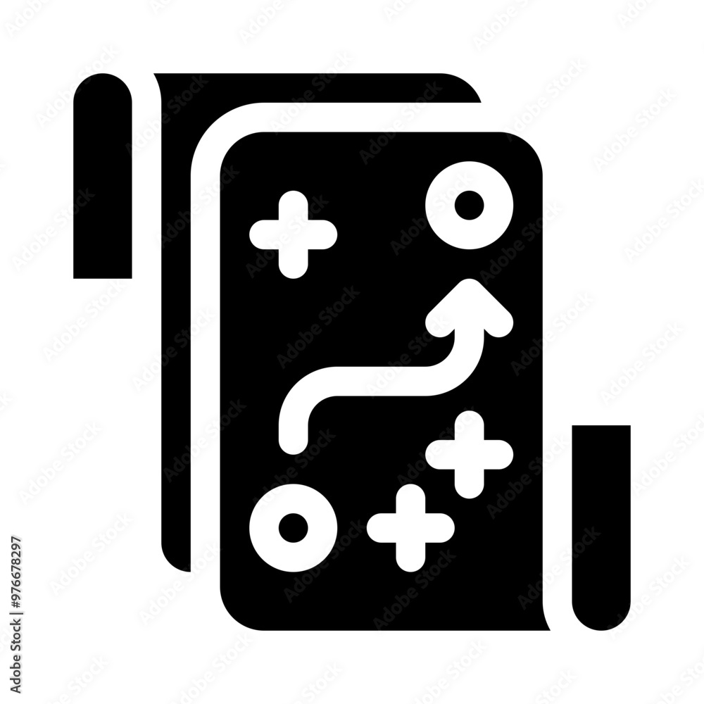 strategy glyph icon strategy glyph icon