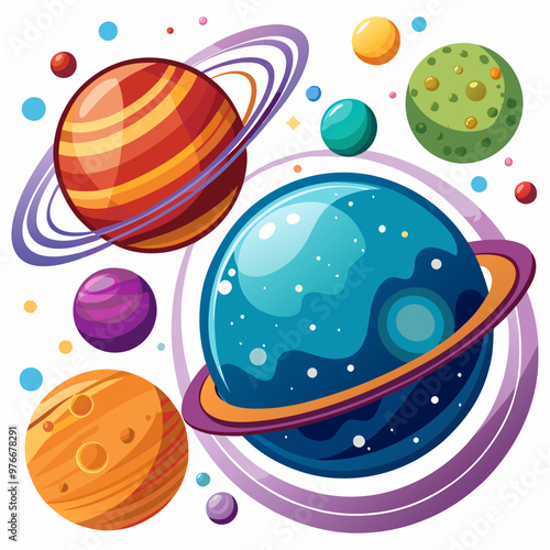 Planets vector