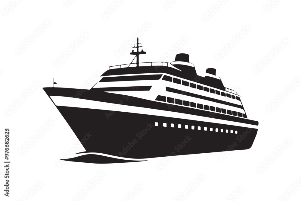 Cruise Ship silhouette vector illustration, Cruise Ship silhouette vector , Cruise Ship silhouette PNG Cruise Ship silhouette vector illustration, Cruise Ship silhouette vector , Cruise Ship silhouette PNG