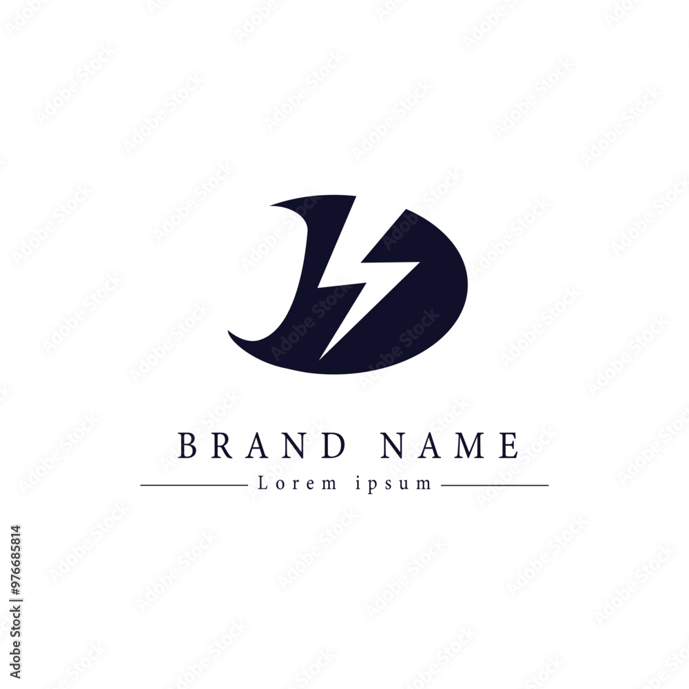 Letter D logo template vector Letter D logo template vector