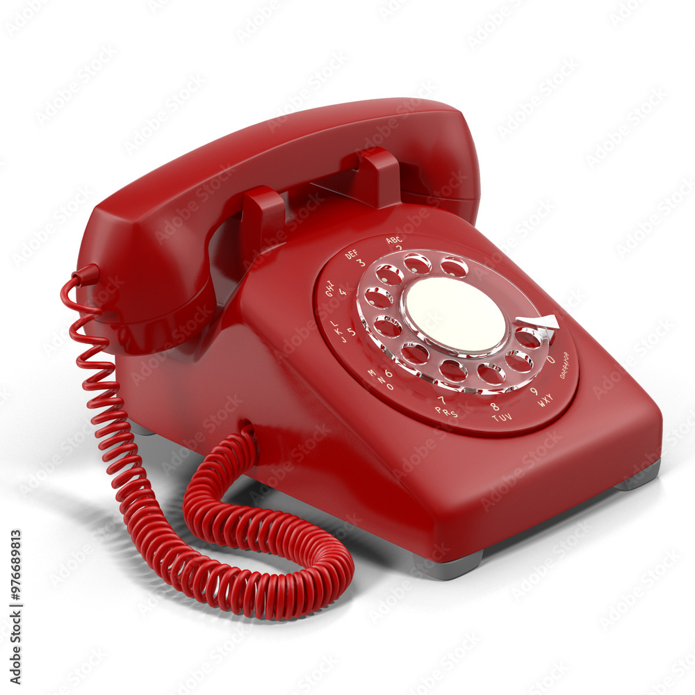 Telephone 3D Illustration Image File Telephone 3D Illustration Image File