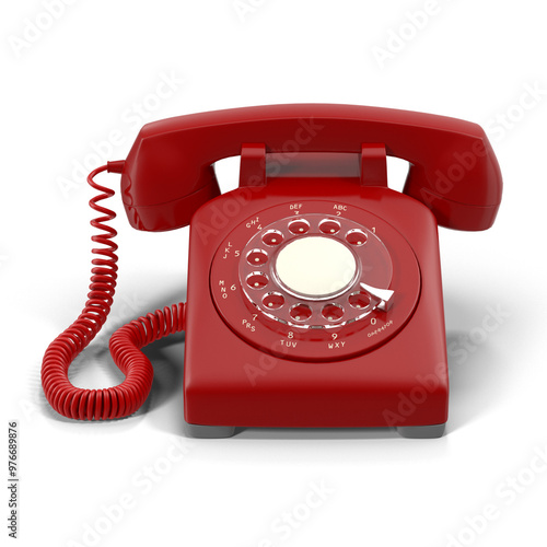 Telephone 3D Illustration Image File photo