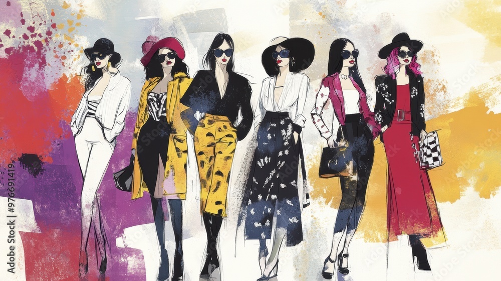 Fashion Illustration. Fashion Illustration.