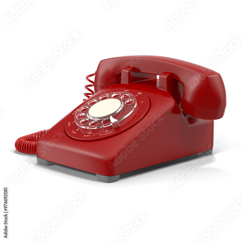 Telephone 3D Illustration Image File photo