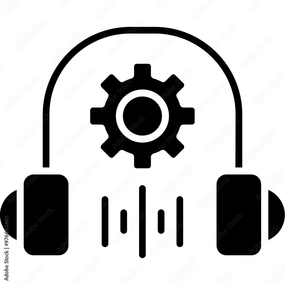 Audio Headset Icon Audio Headset Icon