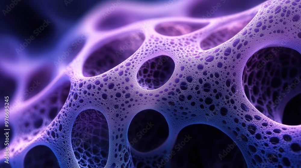 Abstract Purple Structure. Abstract Purple Structure.