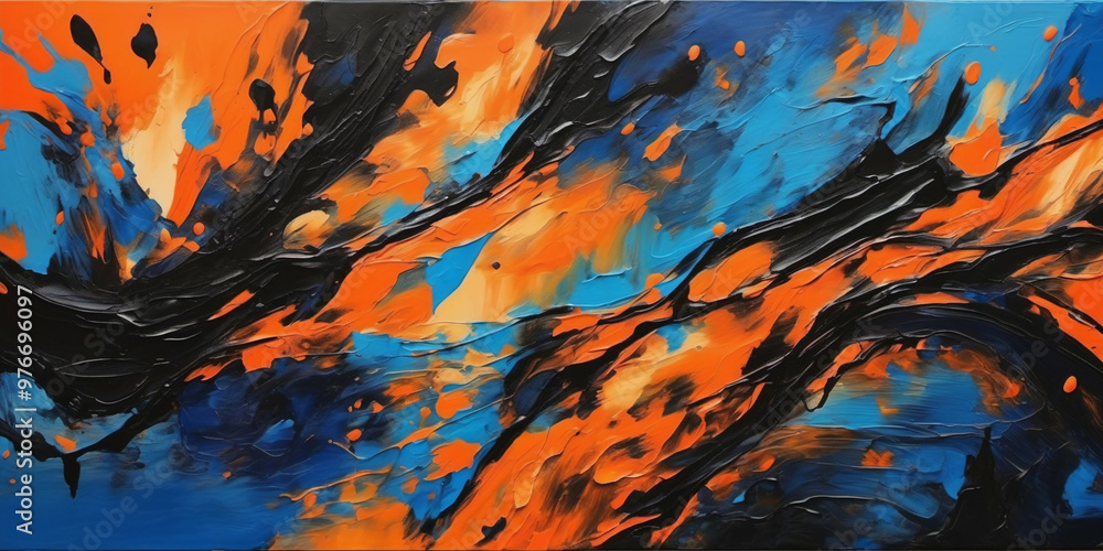 Art background, Splash paint, Abstract style. Digital illustration. Art background, Splash paint, Abstract style. Digital illustration.