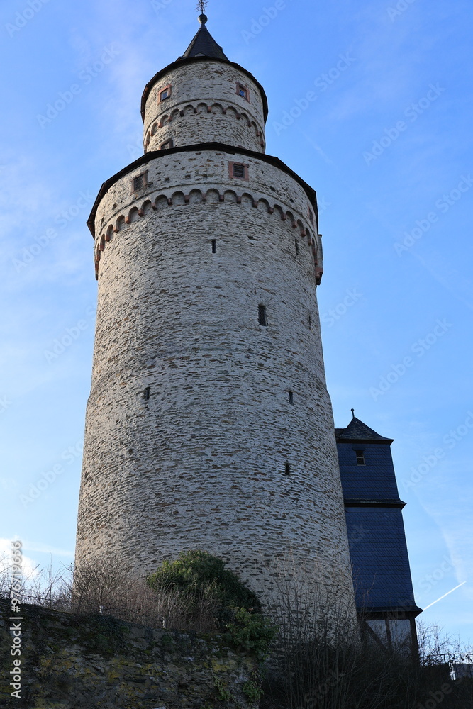 Blick in die Altstadt von Idstein in Hessen Blick in die Altstadt von Idstein in Hessen