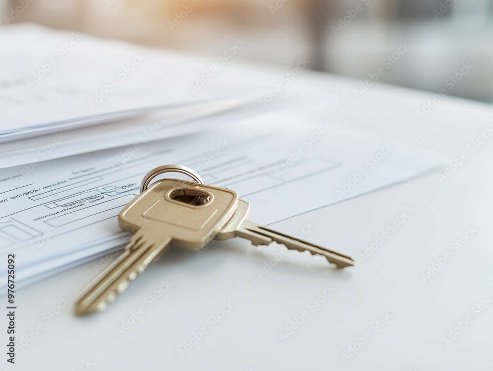 A close-up image of a key resting on a stack of paperwork, symbolizing security and property management. A close-up image of a key resting on a stack of paperwork, symbolizing security and property management.