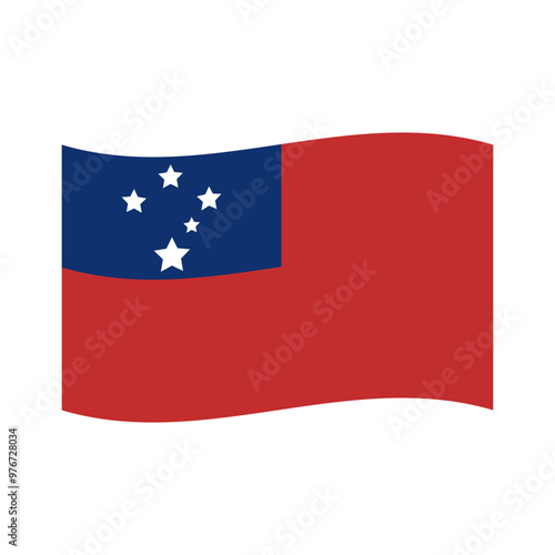 Samoa National Country Flag