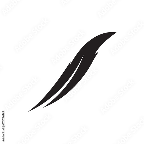 feather icon design illustration