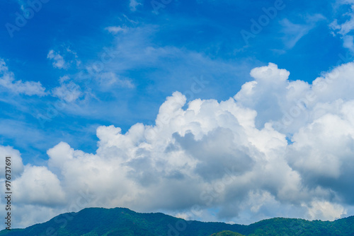 青空と雲