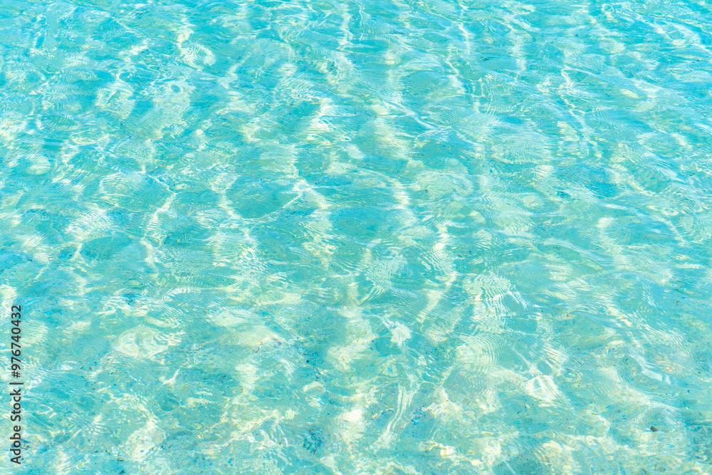 Obraz premium 透明な水面