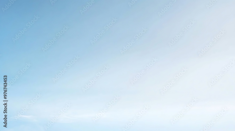 A Gentle Sky with wispy clouds near the horizon A Gentle Sky with wispy clouds near the horizon