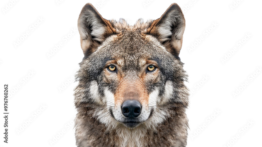 wolf isolated on white background wolf isolated on white background