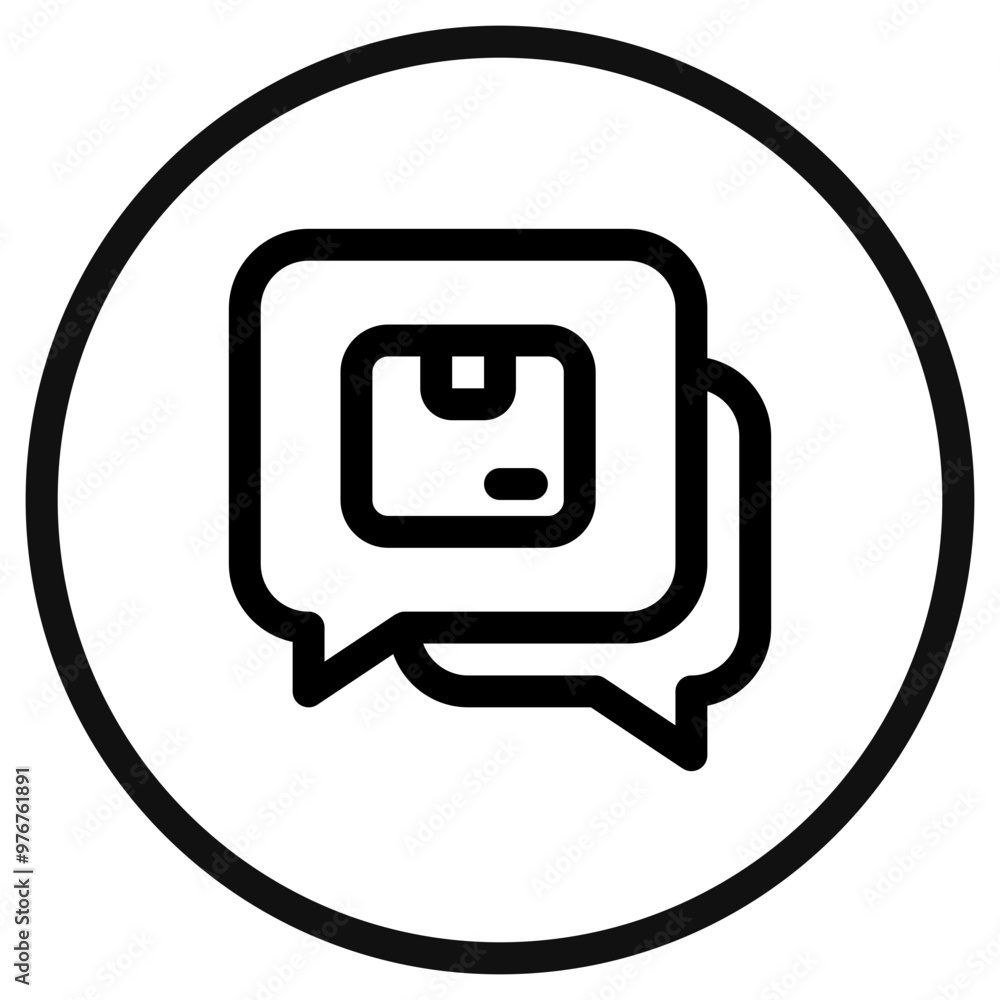 Editable delivery customer support vector icon. Shipping, delivery, e-commerce, logistics. Part of a big icon set family. Perfect for web and app interfaces, presentations, infographics, etc Editable delivery customer support vector icon. Shipping, delivery, e-commerce, logistics. Part of a big icon set family. Perfect for web and app interfaces, presentations, infographics, etc