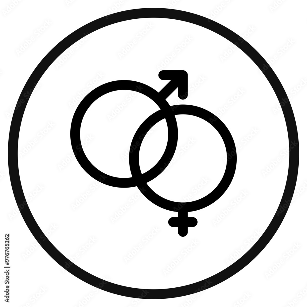 Editable sex symbols vector icon. Wedding, valentine, love, celebration. Part of a big icon set family. Perfect for web and app interfaces, presentations, infographics, etc Editable sex symbols vector icon. Wedding, valentine, love, celebration. Part of a big icon set family. Perfect for web and app interfaces, presentations, infographics, etc