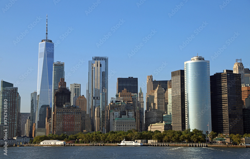 Buildings of lower Manhattan - New York City Buildings of lower Manhattan - New York City