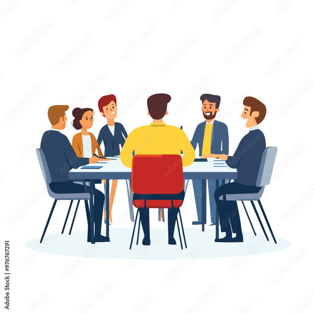 Corporate business meeting Corporate business meeting