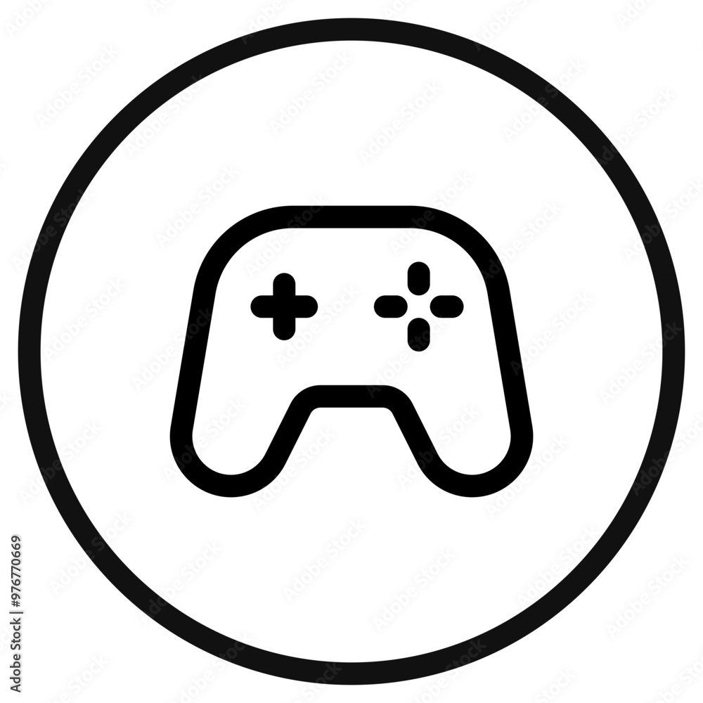 Editable game controller vector icon. Video game, game elements. Part of a big icon set family. Perfect for web and app interfaces, presentations, infographics, etc Editable game controller vector icon. Video game, game elements. Part of a big icon set family. Perfect for web and app interfaces, presentations, infographics, etc