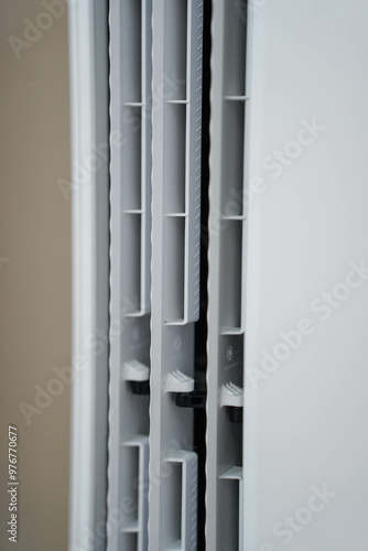 Obraz na płótnie vent of a cabinet type air conditioner w salonie