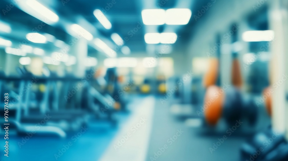 78. Abstract blur of a contemporary gym interior, featuring modern design elements, state-of-the-art equipment, and an energetic ambiance 78. Abstract blur of a contemporary gym interior, featuring modern design elements, state-of-the-art equipment, and an energetic ambiance