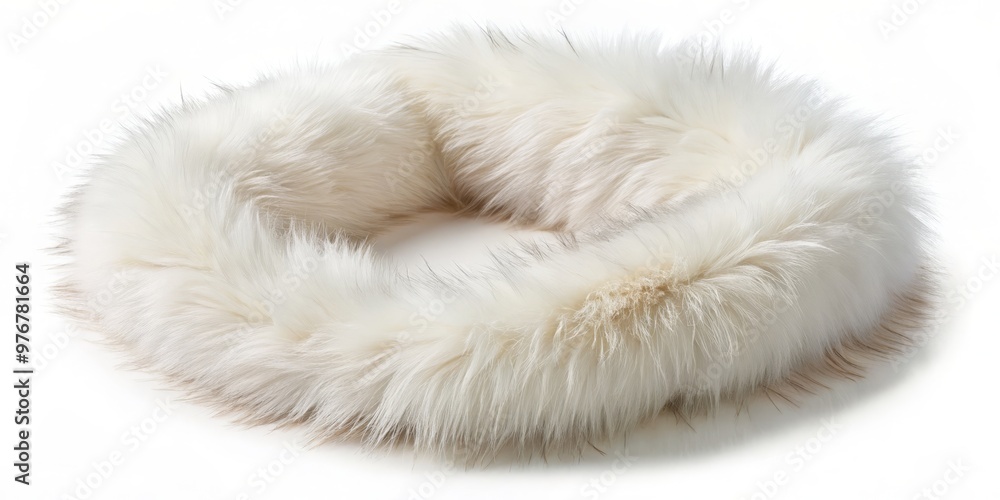 Add a touch of luxury to your outfit with this soft and fluffy simulated fur boa, featuring a Add a touch of luxury to your outfit with this soft and fluffy simulated fur boa, featuring a
