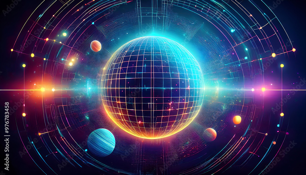 Fototapeta premium background of space