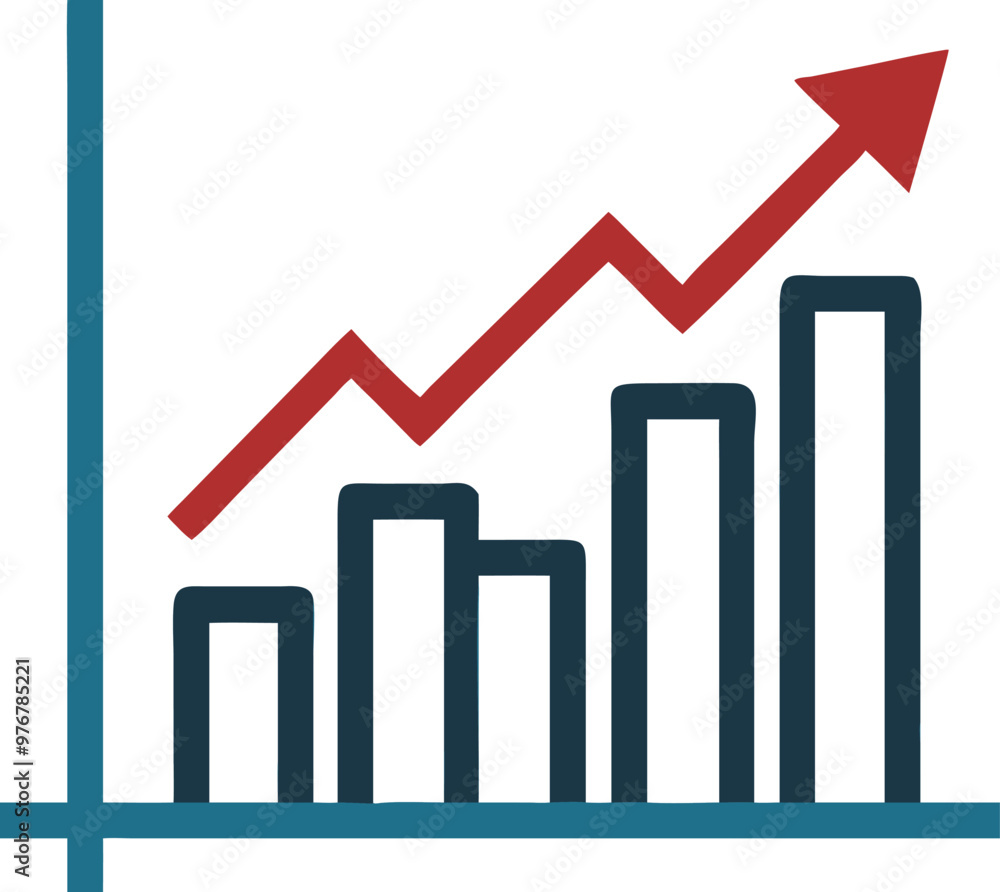 Bar Chart Vector Icon. Flat icon isolated on the white background. Editable EPS file. Vector illustration. Bar Chart Vector Icon. Flat icon isolated on the white background. Editable EPS file. Vector illustration.