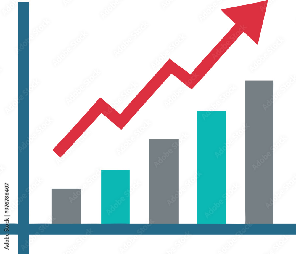 Bar Chart Vector Icon. Flat icon isolated on the white background. Editable EPS file. Vector illustration. Bar Chart Vector Icon. Flat icon isolated on the white background. Editable EPS file. Vector illustration.