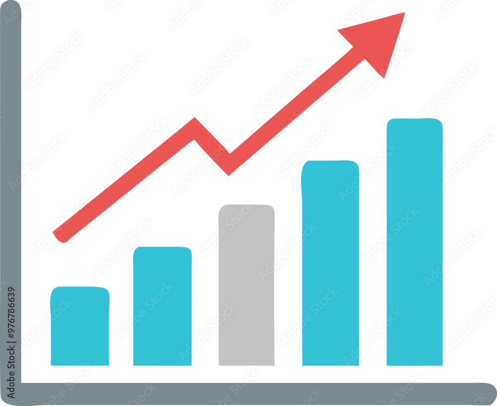 Bar Chart Vector Icon. Flat icon isolated on the white background. Editable EPS file. Vector illustration. Bar Chart Vector Icon. Flat icon isolated on the white background. Editable EPS file. Vector illustration.