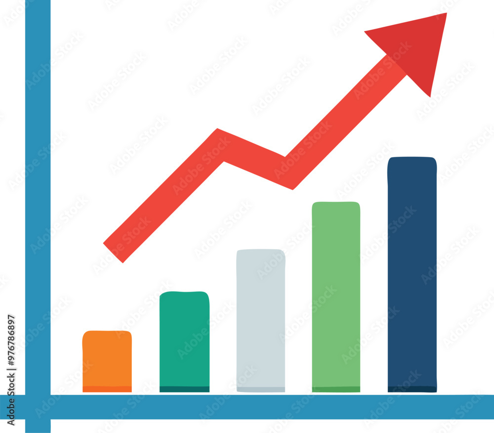 Bar Chart Vector Icon. Flat icon isolated on the white background. Editable EPS file. Vector illustration. Bar Chart Vector Icon. Flat icon isolated on the white background. Editable EPS file. Vector illustration.