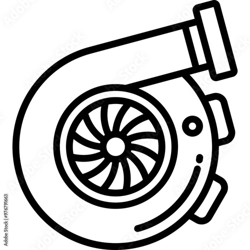 Turbo Engine Icon